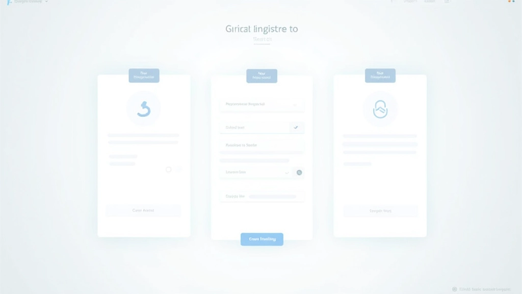 Registrační formulář s vizuálními kroky